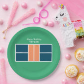 Pickleball Birthday Party Pappteller (Party)