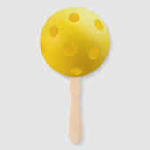 Pickleball 'bis die Straßenlaternen kommen, blau Fächer (Rückseite)