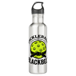 Pickleball Blackbelt - Funny Pickleball Master Edelstahlflasche