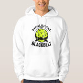Pickleball Blackbelt - Funny Pickleball Master Hoodie (Vorderseite)