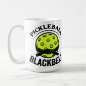 Pickleball Blackbelt - Funny Pickleball Master Kaffeetasse (Links)