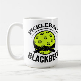 Pickleball Blackbelt - Funny Pickleball Master Kaffeetasse
