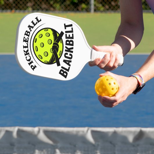 Pickleball Blackbelt - Funny Pickleball Master Schläger (InSitu)