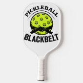 Pickleball Blackbelt - Funny Pickleball Master Schläger (Rückseite)