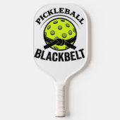 Pickleball Blackbelt - Funny Pickleball Master Schläger (Vorderseite)