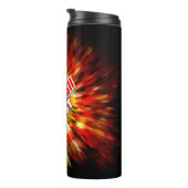 Pickleball Blast 1 Image Options Thermal Tumbler Thermosbecher (Nach rechts gedreht)