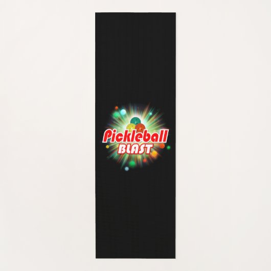 Pickleball Blast 2A-2C Optionen Yogamatte (Vorderseite)