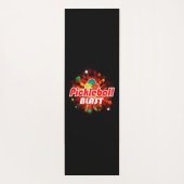 Pickleball Blast 2A-2C Optionen Yogamatte (Rückseite)