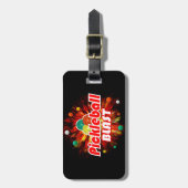 Pickleball Blast 2ABC Optionen Gepäckanhänger (Vorderseite vertikal)