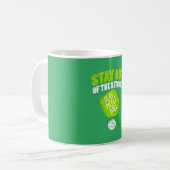Pickleball - Bleibe aus der Küche Kaffeetasse (Vorderseite Links)