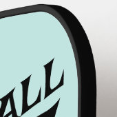 PICKLEBALL BOSS FUNNY PADDLE (Linke Seite)