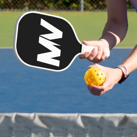 Pickleball Boss Lightning Bolt Custom-Farb-Paddle Schläger (InSitu)