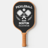 Pickleball Boston 2025 Custom Schläger (Vorderseite)