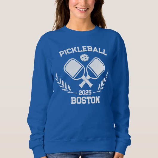 Pickleball Boston 2025 Custom Sweatshirt (Vorderseite)