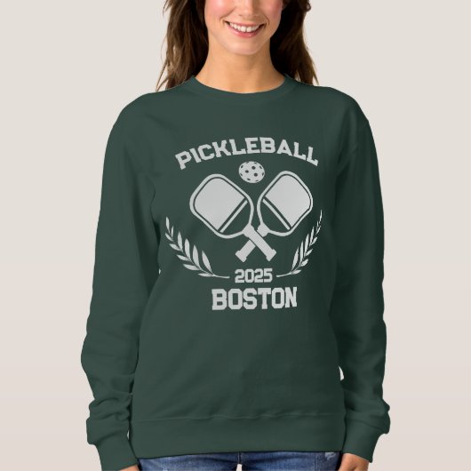 Pickleball Boston 2025 Custom Sweatshirt (Vorderseite)