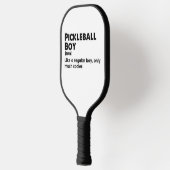 Pickleball Boy Funny Dictionary Definition Pickle Schläger (Links)
