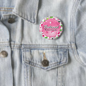 Pickleball Bridal Shower Personalized Swag Button (Beispiel)