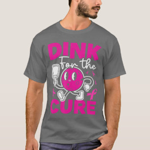 Pickleball Brustkrebs-Bewusstsein Pink Dink für ih T-Shirt