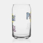 Pickleball-Buchstaben Dosenglas (Links)