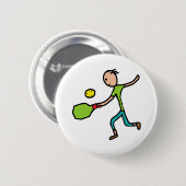 Pickleball Button (Vorne & Hinten)