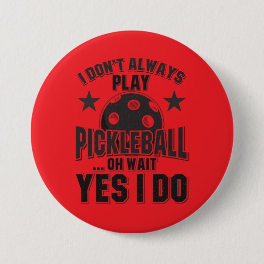 Pickleball Button (Vorderseite)