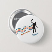 Pickleball Button (Vorne & Hinten)