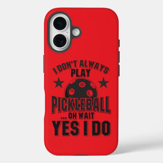 Pickleball Case-Mate iPhone Hülle (Rückseite)