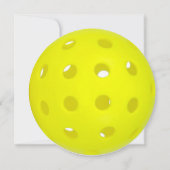 Pickleball Celebration Einladung (Rückseite)