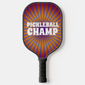 PICKLEBALL CHAMP RETRO PADDLE (Vorderseite)