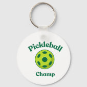 Pickleball Champ Schlüsselanhänger (Vorderseite)