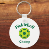 Pickleball Champ Schlüsselanhänger (Rückseite)