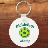 Pickleball Champ Schlüsselanhänger (Vorderseite)