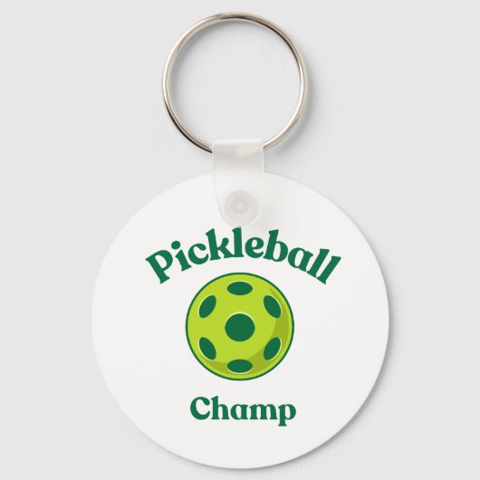 Pickleball Champ Schlüsselanhänger (Rückseite)