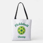 Pickleball Champ Tasche (Rückseite)