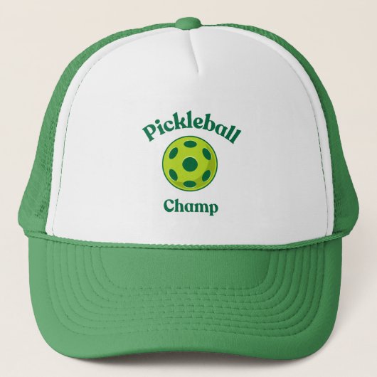 Pickleball Champ Truckerkappe (Vorderseite)