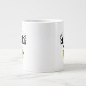 Pickleball Champion Individuelle Name Initials Bla Jumbo-Tasse (Vorderseite)