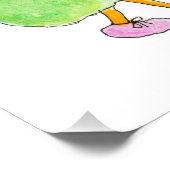 Pickleball-Champion Poster (Ecke)