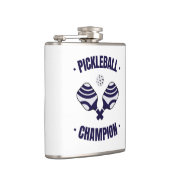Pickleball Champion Wrapped Flask Flachmann (Rechts)
