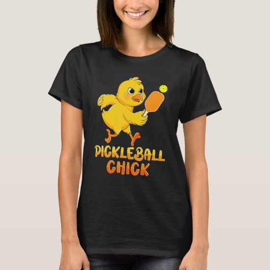 Pickleball Chick Pickle Ball For Player Boys T-Shirt (Vorderseite)