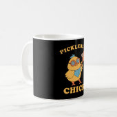 Pickleball Chick - Retro Kaffeetasse (Vorderseite Links)