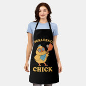 Pickleball Chick - Retro Schürze (Getragen)