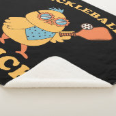 Pickleball Chick - Retro Sherpadecke (3/4)
