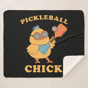 Pickleball Chick - Retro Sherpadecke