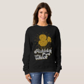 Pickleball Chick Retro Vintage  7 Sweatshirt (Vorne ganz)