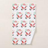 Pickleball Christmas Bath Towel Set (Handtuch)
