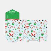 Pickleball Christmas Favor Box Geschenkschachtel (Ungefaltet)