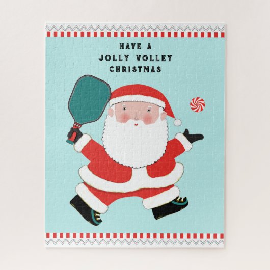 Pickleball Christmas Jigsaw Puzzle (Vertikal)