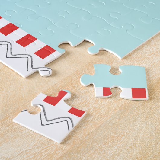 Pickleball Christmas Jigsaw Puzzle (Seite)