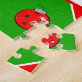 Pickleball Christmas Joy Candy Cane Paddles Ball Puzzle (Seite)