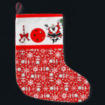 Pickleball Christmas Joy Santa Paddle Red White Kleiner Weihnachtsstrumpf<br><div class="desc">Die Weihnachtsfreude ist in vielerlei Hinsicht geschrieben. Feiern Sie den Urlaub mit unserer tollen JOY Pickleball Weihnachtskollektion mit festlichen Designs, die perfekt für Pickleballe und Party-Planer sind! Diese Kollektion umfasst eine einzigartige Weihnachtsdekoration und Geschenke, von bunten pickleball-Ornamenten und Party-Zubehör zu T - Shirt, Trinkbehälter, Zuhause-Waren und Accessoires. Ob Sie ein...</div>